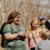 High school students doing service learning as student leaders. Photo: She of the Flowers