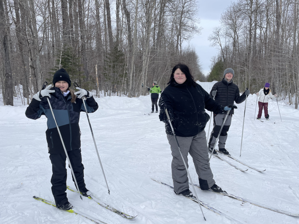 Overnight leadership ski trip to Haskell Hut