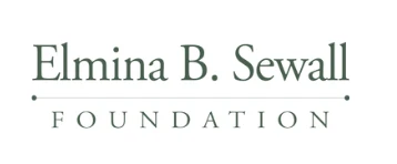 Logo of the Elmina B. Sewall Foundation with green text on a white background.