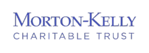 Logo of Morton-Kelly Charitable Trust in blue text on a white background.